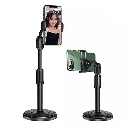 Mobile Phone Stand For Phone Retractable Holder Desk Table Clip Bracket Table Cell Phone Support Holder Mount For Live Broadcast