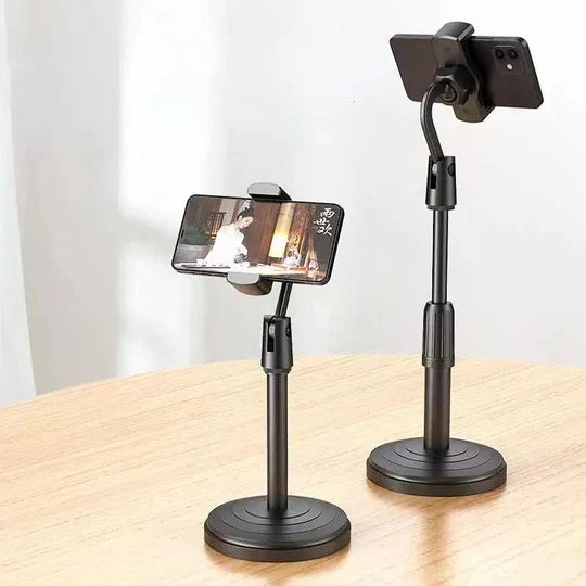 Mobile Phone Stand For Phone Retractable Holder Desk Table Clip Bracket Table Cell Phone Support Holder Mount For Live Broadcast